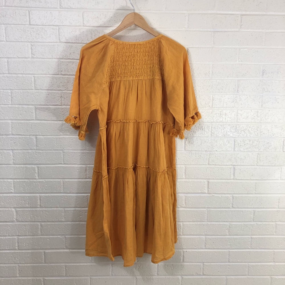 Golden yellow Brighton Sundance dress